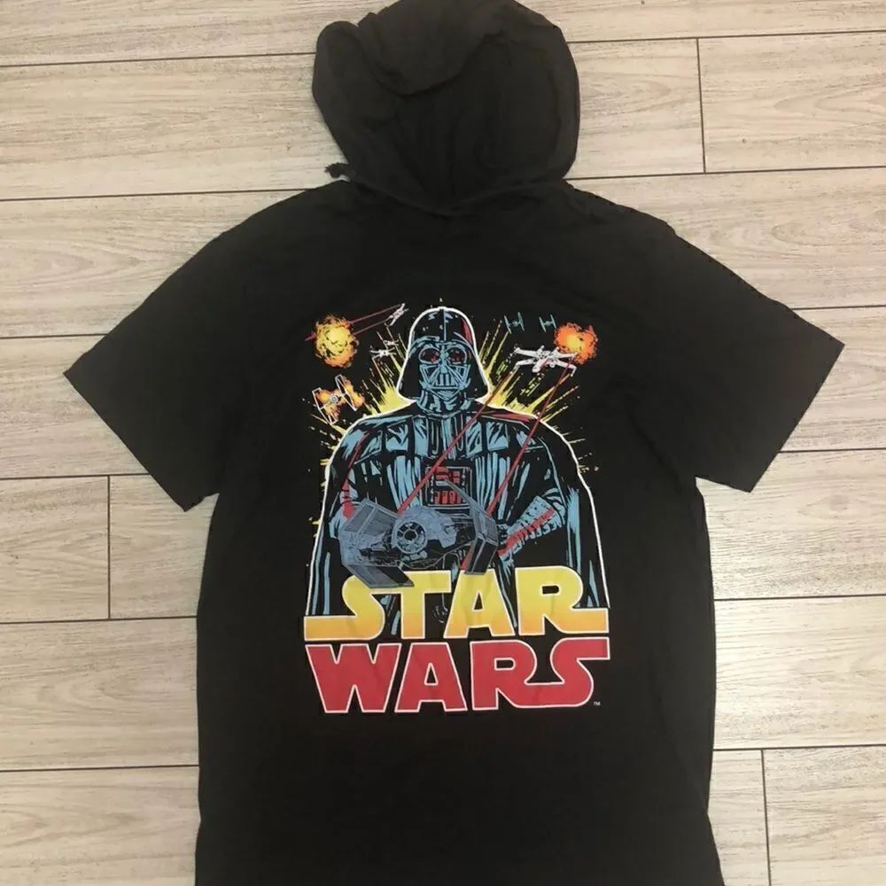 Star Wars Short sleeve hoodie T-shirt Darth Vader
